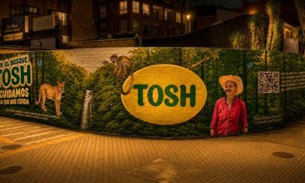 MURALES INTELIGENTES Y QUE ABSORBEN CO2, UNA INICIATIVA DE TOSH QUE ESTARÁ EN BOGOTÁ Y MEDELLÍN