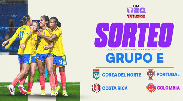 SORTEO DE LA EDICIÓN 12 DEL MUNDIAL FEMENINO SUB 20