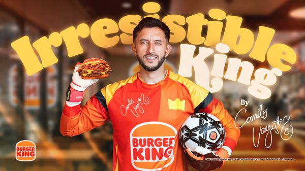 ¡CAMILO VARGAS, EL MURO INDOMABLE ES EL FICHAJE ESTELAR DE BURGER KING PARA EL TORNEO 2026!