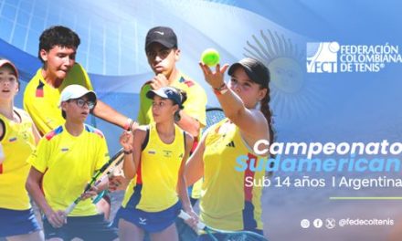 DELEGACIÓN COLOMBIANA QUE PARTICIPARÁ EN SUDAMERICANO SUB 14 DE TENIS