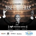 JOSÉ CARRERAS ANUNCIA SU CONCIERTO DE DESPEDIDA EN BOGOTÁ