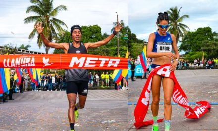 MAURICIO GONZALEZ Y ANGIE NOCUA SE CONSAGRARON CAMPEONES EN LA CARRERA DE LA LLANURA