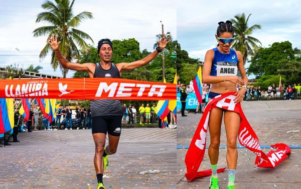 MAURICIO GONZALEZ Y ANGIE NOCUA SE CONSAGRARON CAMPEONES EN LA CARRERA DE LA LLANURA