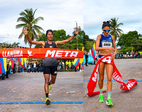 MAURICIO GONZALEZ Y ANGIE NOCUA SE CONSAGRARON CAMPEONES EN LA CARRERA DE LA LLANURA