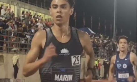 PEDRO MARÍN ESTABLECIÓ RÉCORD NACIONAL Y SURAMERICANO EN LA PRUEBA DE 5.000 METROS EN EL PAYTON JORDAN