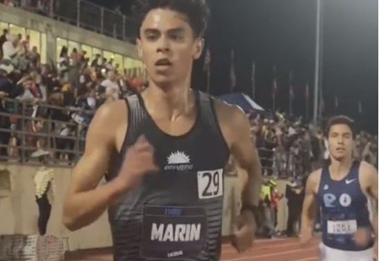 PEDRO MARÍN ESTABLECIÓ RÉCORD NACIONAL Y SURAMERICANO EN LA PRUEBA DE 5.000 METROS EN EL PAYTON JORDAN