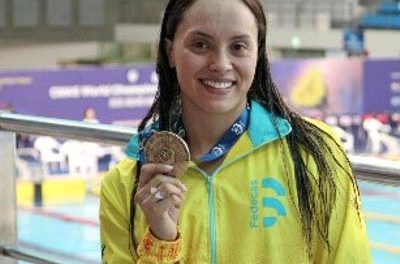 PAULA AGUIRRE SE CONSAGRÓ CAMPEONA MUNDIAL DE NATACIÓN CON ALETAS EN INCHEON