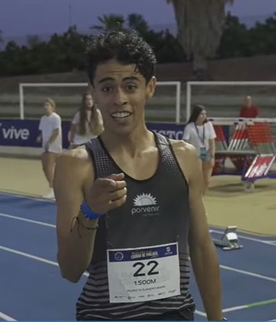PEDRO MARÍN ESTABLECIÓ RÉCORD NACIONAL MAYORES