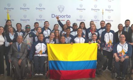 ENTREGA DEL PABELLÓN NACIONAL A LA DELEGACIÓN COLOMBIANA QUE PARTICIPARÁ EN LOS II JUEGOS PARASURAMERICANOS VALLEDUPAR 2026