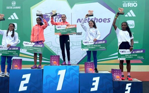 LAURA ESPINOSA SE CONSAGRÓ TETRACAMPEONA EN LOS 10K DE LA MARATÓN DE RÍO DE JANEIRO