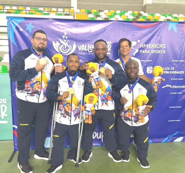 8 MEDALLAS CONSIGUIÓ COLOMBIA EN LA JORNADA DEL LUNES 6 DE JULIO DE LOS PARASURAMERICANOS VALLEDUPAR 2026