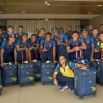 LA SELECCIÓN COLOMBIA MASCULINA SUB-19 YA SE ENCUENTRA EN REPÚBLICA DOMINICANA PARA DISPUTAR LOS JUEGOS CENTROAMERICANOS Y DEL CARIBE SANTO DOMINGO 2026