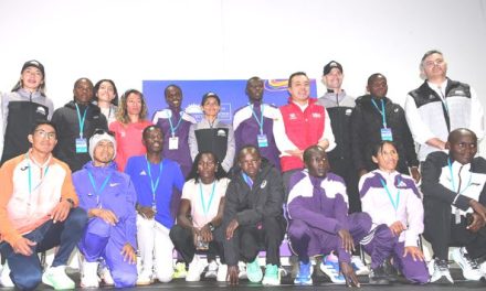 PRESENTACIÓN ATLETAS NACIONALES E INTERNACIONALES QUE PARTICIPARÁN EN LA EDICIÓN 26 DE LA MEDIA MARATÓN DE BOGOTÁ