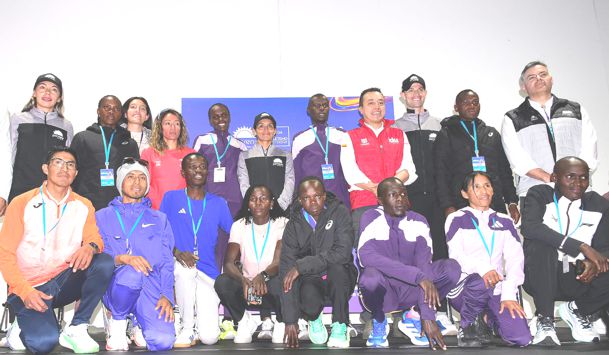 PRESENTACIÓN ATLETAS NACIONALES E INTERNACIONALES QUE PARTICIPARÁN EN LA EDICIÓN 26 DE LA MEDIA MARATÓN DE BOGOTÁ