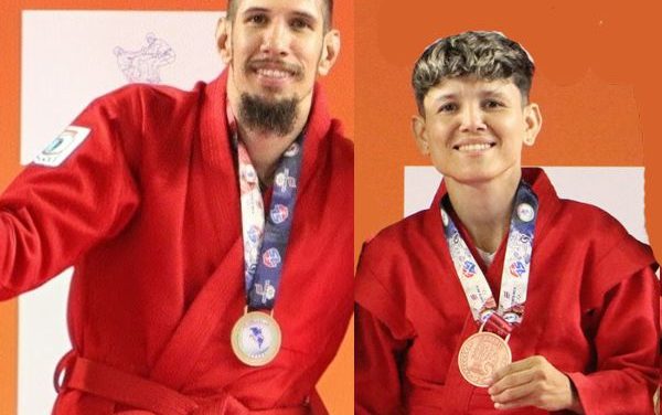 COLOMBIA ABRIÓ EL PANAMERICANO DE SAMBO CON UN TÍTULO CONTINENTAL Y UN BRONCE