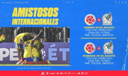 LA SELECCIÓN COLOMBIA MASCULINA SUB-17 ENFRENTARÁ A MÉXICO EN AMISTOSOS