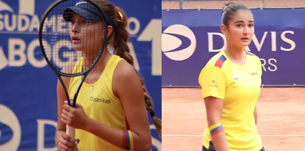 EMANUELA LARES Y ALICIA LONDOÑO DOS COLOMBIANAS NACIDAS EN ESTADOS UNIDOS QUE ILUSIONAN AL PAÍS CON LA BILLIE JEAN KING CUP JUNIOR