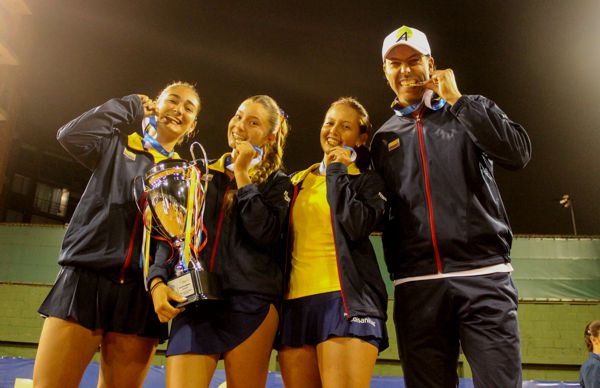 EL EQUIPO COLOMBIA FEMENINO SE CORONÓ CAMPEÓN DEL SURAMERICANO SUB-16 DE TENIS 2026
