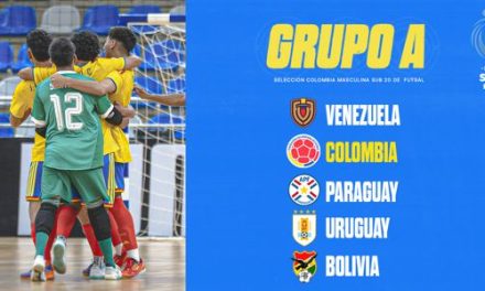 GRUPOS PARA LA CONMEBOL SUB-20 DE FUTSAL 2026