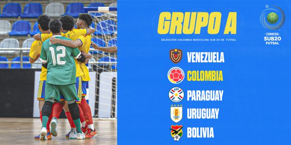 GRUPOS PARA LA CONMEBOL SUB-20 DE FUTSAL 2026