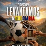 PARTIDO CON LEYENDAS DEL FÚTBOL COLOMBIANO PROMOVIDO POR MARIO ALBERTO YEPES PARA AYUDAR EN LA RECONSTRUCCIÓN DE LAS COMUNIDADES AFECTADAS POR EL TERREMOTO