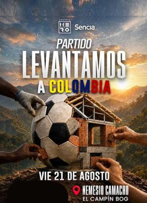 PARTIDO CON LEYENDAS DEL FÚTBOL COLOMBIANO PROMOVIDO POR MARIO ALBERTO YEPES PARA AYUDAR EN LA RECONSTRUCCIÓN DE LAS COMUNIDADES AFECTADAS POR EL TERREMOTO