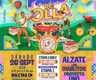 REGRESA “PICNIC PASEO DE OLLA” CON ALZATE, LOS DIABLITOS Y PROYECTO UNO