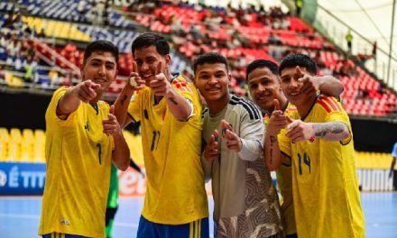 COLOMBIA DEBUTÓ CON VICTORIA EN EL CONMEBOL SUB20 DE FUTSAL 2026