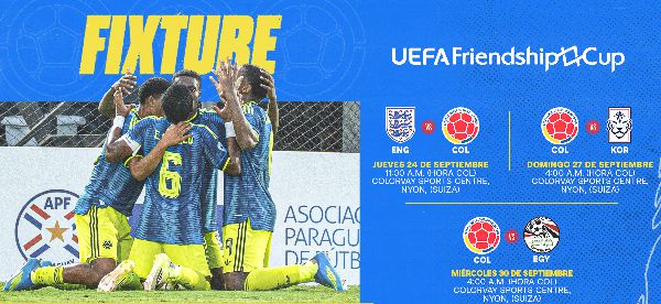 SELECCIÓN COLOMBIA SUB-17 PARTICIPARÁ EN LA U18 UEFA FRIENDSHIP CUP 2026