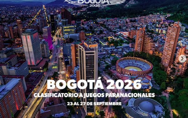 EL PRIMER CLASIFICATORIO A LOS JUEGOS PARANACIONALES CÓRDOBA Y SUCRE 2027 SE DISPUTARÁ EN BOGOTÁ