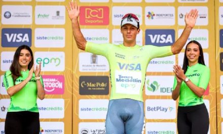 WILMAR PAREDES DEL TEAM MEDELLÍN EPM VOLVIÓ A GANAR Y RECUPERÓ EL PRIMER LUGAR EN LA GENERAL DEL CLÁSICO RCN