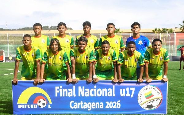 LUEGO DE LA TERCERA FECHA BOLÍVAR LIDERA LA FASE FINAL DEL NACIONAL MASCULINO SUB-17 2026