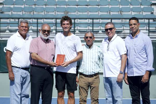 Alejandr Gomez subcampeón Santo Domingo