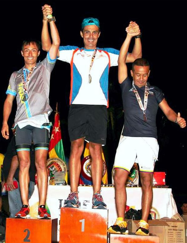 ALEXANDER OBANDO FUE SEGUNDO EN LA VÁLIDA INTERNACIONAL DE TRIATLON CIUDAD BONITA
