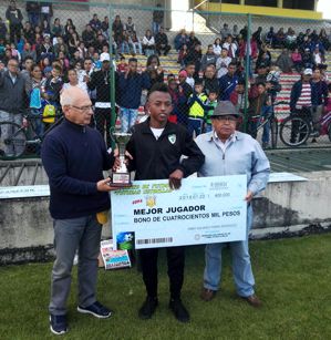 Alexis Bermudez Mejor Jugador 2017