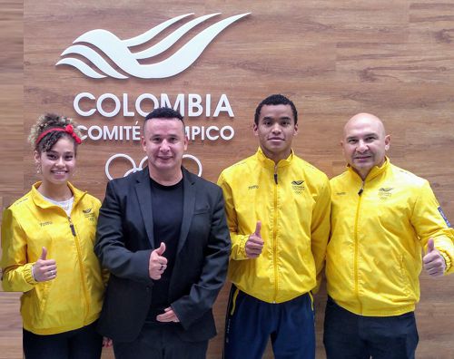 ANDREA RAMÍREZ Y JEFFERSON OCHOA EN BOGOTÁ