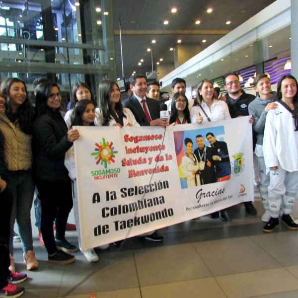 Andrea Ramírez llegó a Bogotá