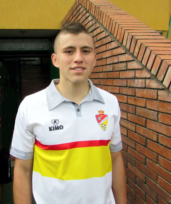 ANDRÉS REMOLINA JUGADOR DE REAL ACADEMIA ATALANTA