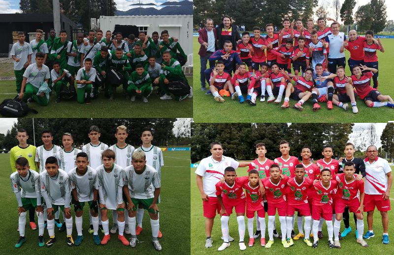 Antioquia, risaralda, bogota y atlántico sub 13