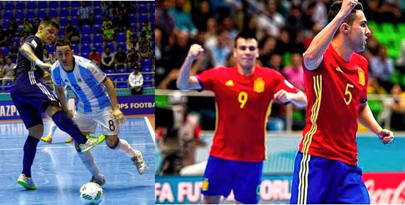 ARGENTINA Y ESPAÑA NUEVOS CLASIFICADOS EN EL MUNDIAL