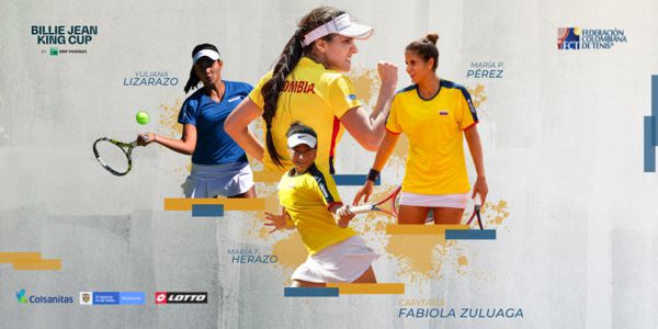 EQUIPO COLOMBIA COLSANITAS ENTREGA SU NÓMINA PARA LA BILLIE JEAN KING CUP DE ABRIL