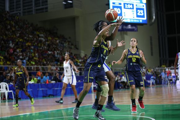 COLOMBIA GANÓ ORO CENTROAMERICANO EN BALONCESTO FEMENINO