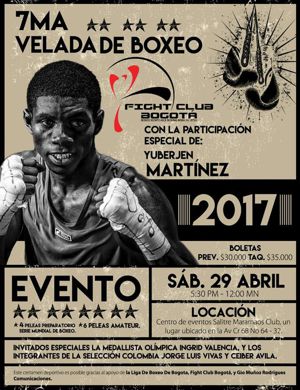 SÉPTIMA VELADA DE BOXEO FIGHT CLUB BOGOTÁ EN EL MARAMAOS