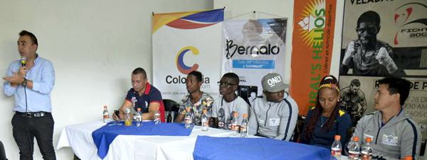 Boxeo velada Rueda de prensa