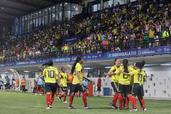 SELECCIÓN COLOMBIA FEMENINA DE MAYORES LOGRÓ SU PRIMERA VICTORIA EN LOS JUEGOS CENTROAMERICANOS Y DEL CARIBE