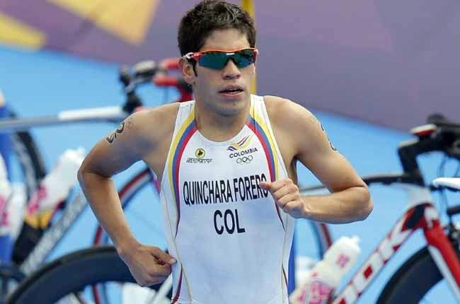 QUINCHARÁ, TERCERO EN COPA AMÉRICA DE TRIATLÓN