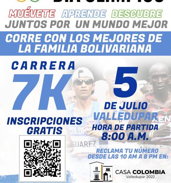 CARRERA ATLÉTICA 7K PARA CELEBRAR EL DÍA OLÍMPICO