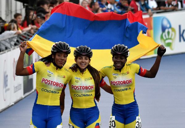 COLOMBIA REINÓ EN LA PISTA DEL MUNDIAL DE HOLANDA