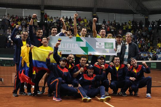 COLOMBIA VIAJARÁ A ITALIA PARA AFRONTAR LAS FINALES DE LA COPA DAVIS