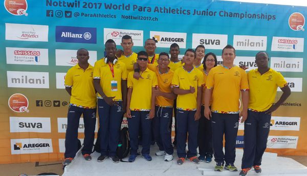 COLOMBIA DEBUTA EN MUNDIAL DE PARAATLETISMO JUVENIL